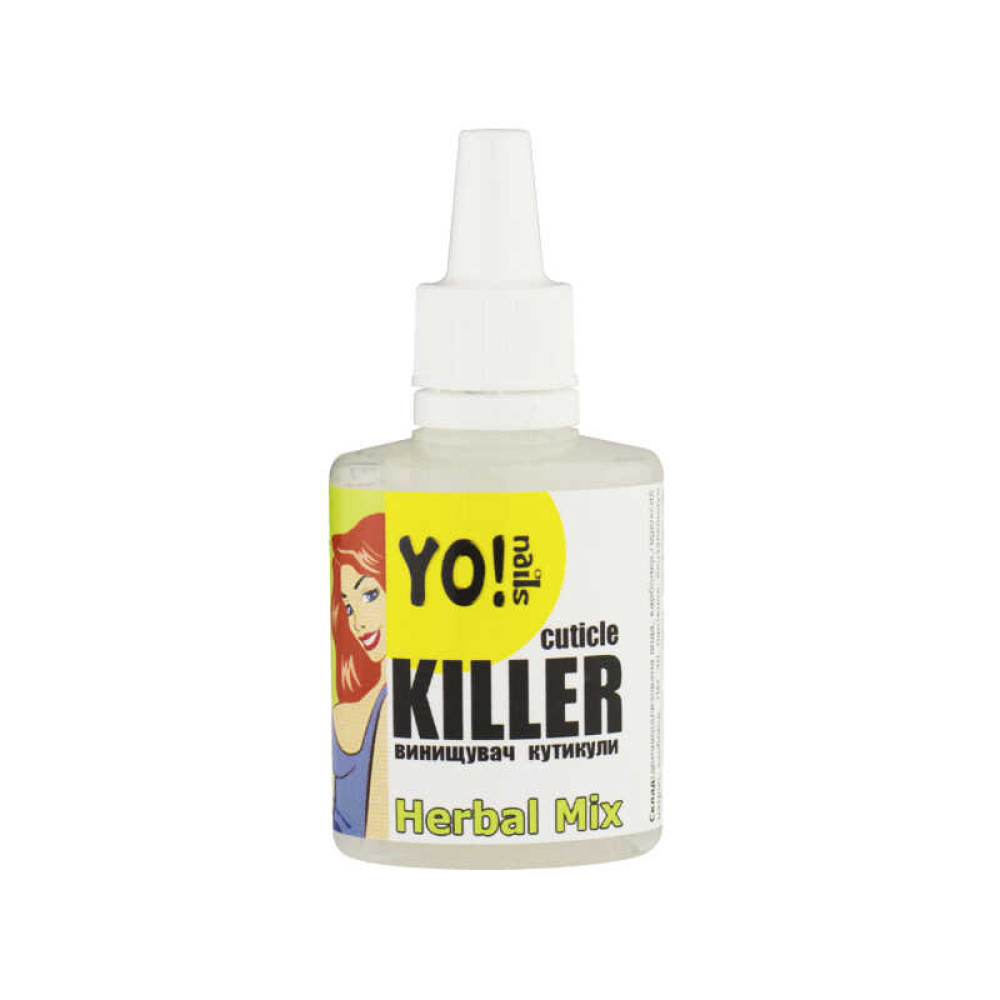 Yo Nails Засіб для видалення кутикули Cuticle Killer Herbal Mix, 30 мл