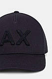 AllOriginal com ua Бавовняна бейсболка Armani Exchange колір синій однотонна 954213 4F112 РОЗМІРИ ЗАПИТУЙТЕ, фото 3