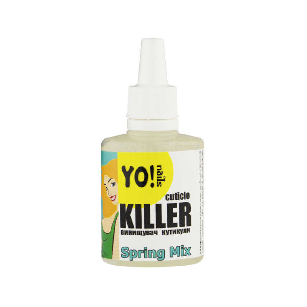 Yo Nails Засіб для видалення кутикули Cuticle Killer Spring Mix, 30 мл