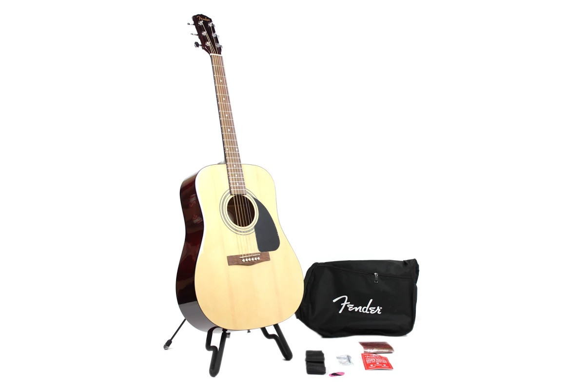 Гітарний набір FENDER FA-115 DREADNAUGHT PACK NATURAL WN V2