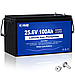 Акумулятор літій-залізо-фосфатний на 100ач для гібридних інверторів DC HOUSE 24V 100A (25.6V) 2560Ah з BMS, фото 2