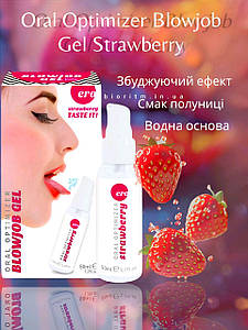Стимулюючий гель Oral Optimizer Blowjob Gel Strawberry, 50 ml