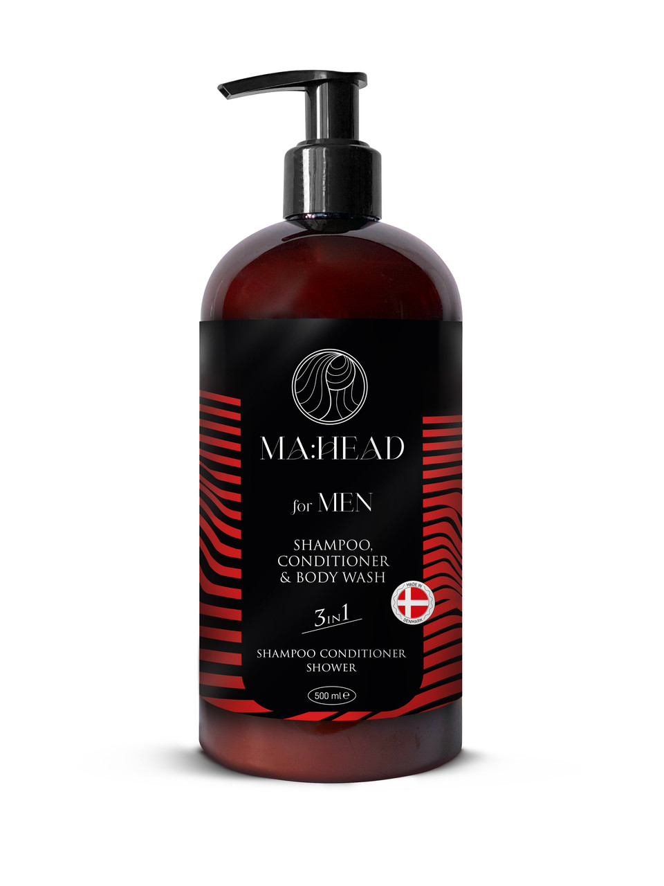 Засіб 3 в 1 шампунь, кондиціонер і гель для душу 500 мл, фото 1