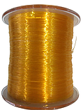 Волосінь жовтогаряча 500 м 0.25 мм 10 кг для коропової та морської ловлі, фото 2