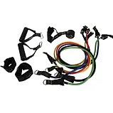 Набір стрічок для силових вправ з аксесуарами Trizand 22716 Польща, фото 9