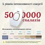 Жіночий лазерний епілятор для всього тіла IPL Hair Removal Епілятор для безболісного видалення волосся, фото 9