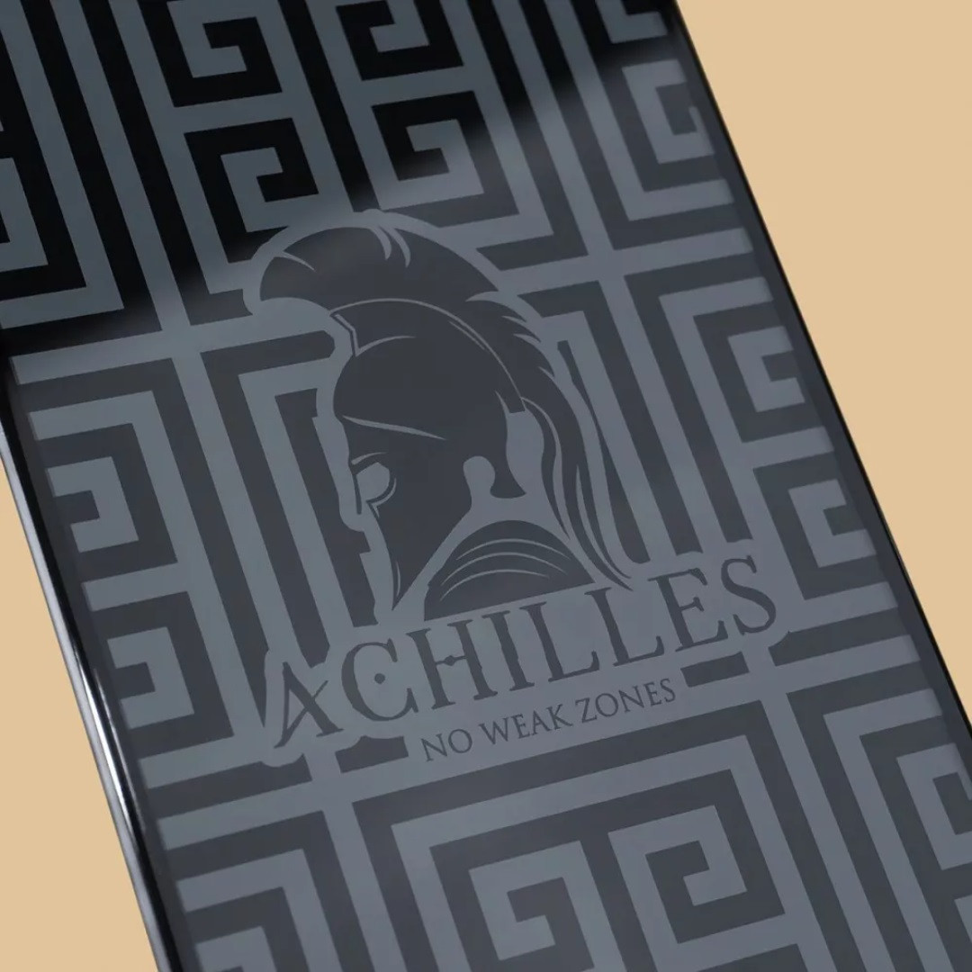Захисне скло Achilles для iPhone 16 Plus закруглені краї