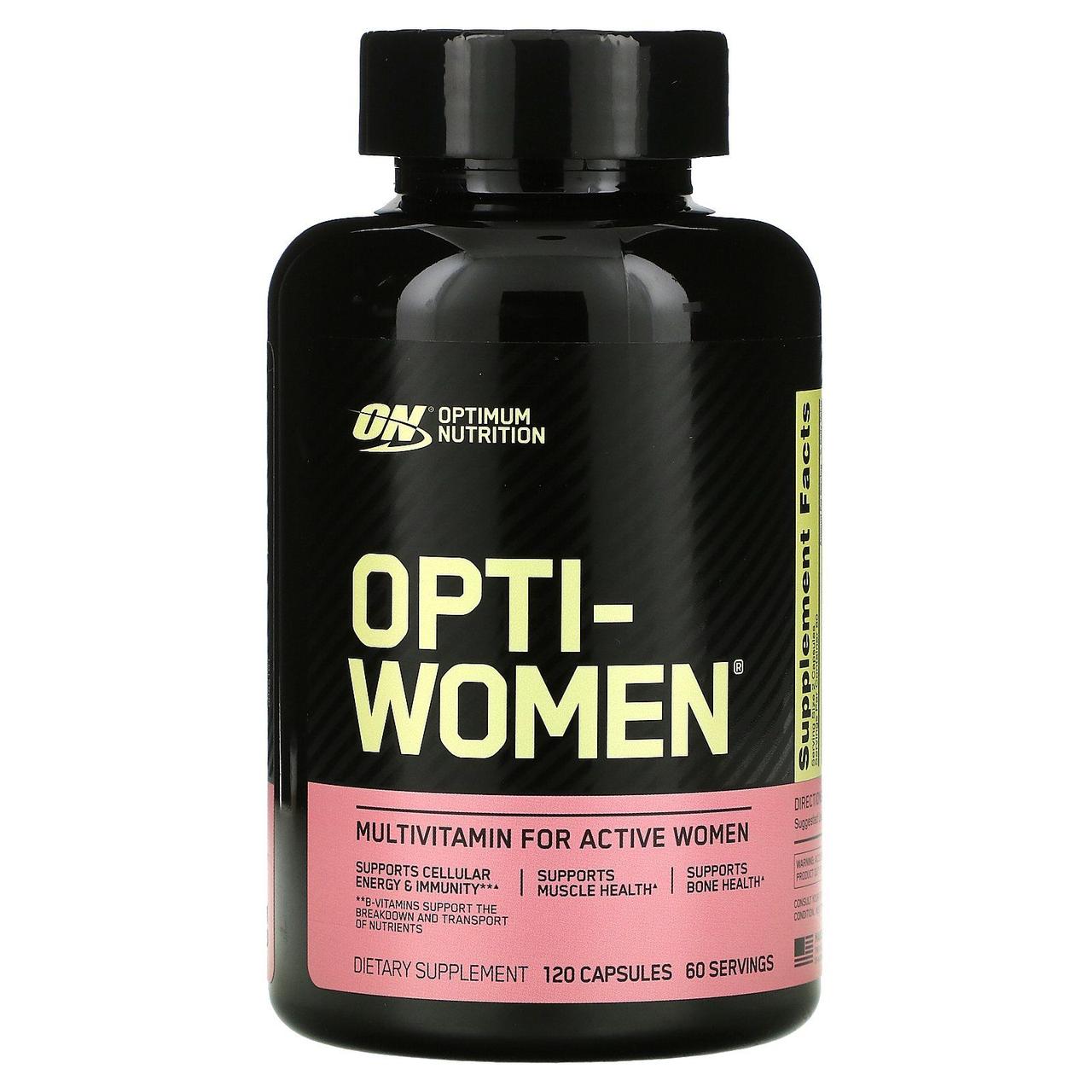Вітамінний комплекс для жінок Optimum Nutrition (Opti-Women) 120 капсул BX550