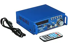 Підсилювач UKС SN-3636BT - USB,SD,FM,MP3! 120W+120W 2х канальний, фото 3
