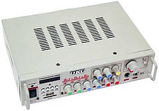 Підсилювач UKC AV-313BT + КАРАОКЕ 2мікрофони, фото 3