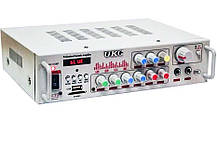 Підсилювач UKC AV-313BT + КАРАОКЕ 2мікрофони, фото 6