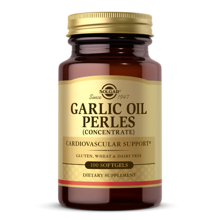 Часникова олія концентрат Solgar (Garlic Oil Perles) 100 капсул BX740