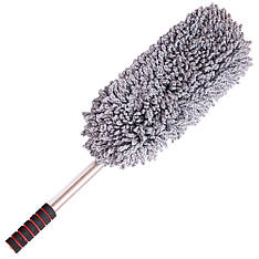 Мітла силіконова для зняття пилу та сухого прибирання плоска сіра Zollex 12025 від Latinta