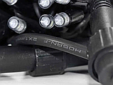 Гірлянда вулична 3,3мм чорний провід 10м мерехтлива лампа 100LED L Lux LINE-3.3-100 Білий, фото 4