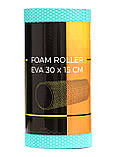 Масажний ролик Cornix EVA+ 30 x 15 см (валик, ролер) XR-0300 Mint, фото 5