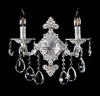 Класичне бра на дві лампи B77515/2W (WT+GD)