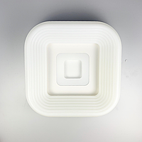 Біла стельова LED люстра Line F | Арт. 6006