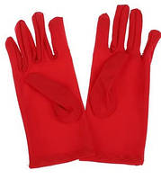 Рукавички червоні жіночі святкові