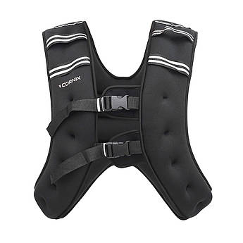 Жилет-обважнювач для тренувань Cornix Weight Vest 10 кг XR-0345 Black