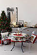 Новорічна кругла скатертина Різдвяне багаття ТМ ПРОВАНС, фото 6