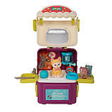 Ігровий набір "Грумінг/ветеринарний салон" у валізі/рюкзаці з твариною (котик) арт. 16884 D, фото 2