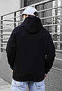 Повсякденне худі на зиму Staff black logo oversize fleece, фото 3