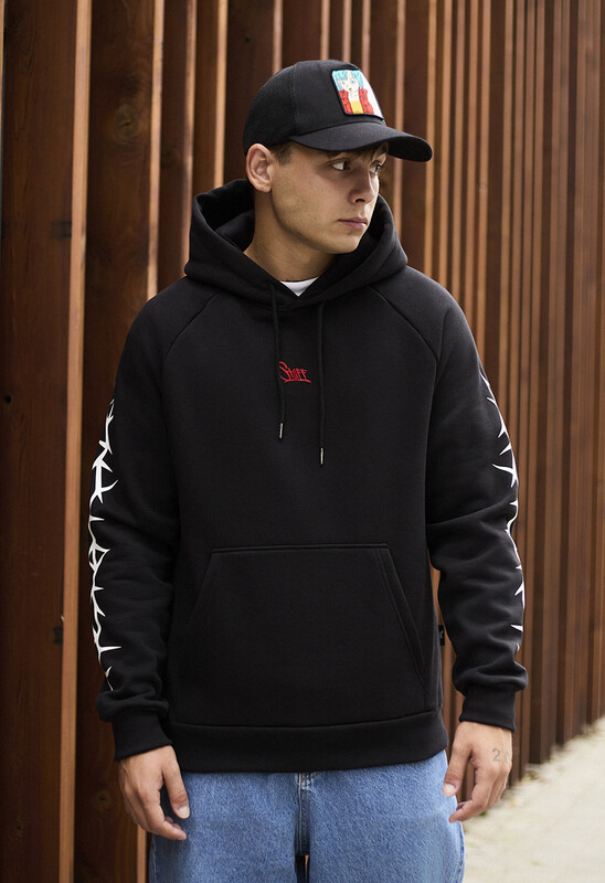 Утеплене худі Staff logo & wire oversize fleece