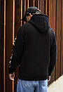 Утеплене худі Staff logo & wire oversize fleece, фото 3