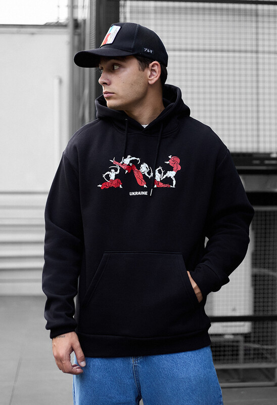Патріотичне худі Staff Ukraine cossacs oversize fleece