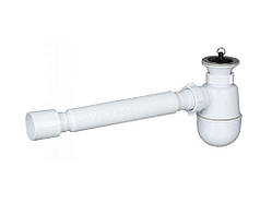 Сифон К1310 (Кухня-Еліт) нерж. L=850мм d=88mm ТМ SOLO PLAST