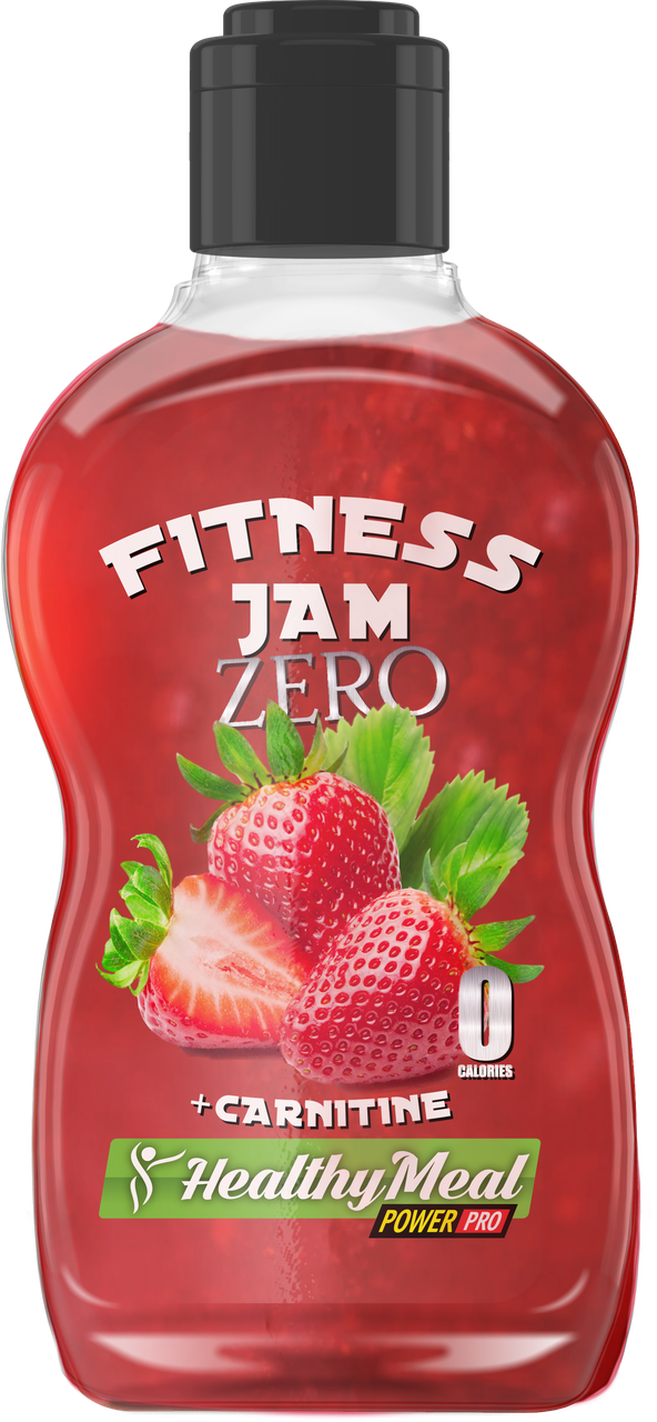

Джем Fitness Jam ZERO Power Pro + Carnitine 200 г Полуниця