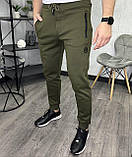 Чоловічі спортивні штани Pepe Jeans H4699 хакі, фото 2