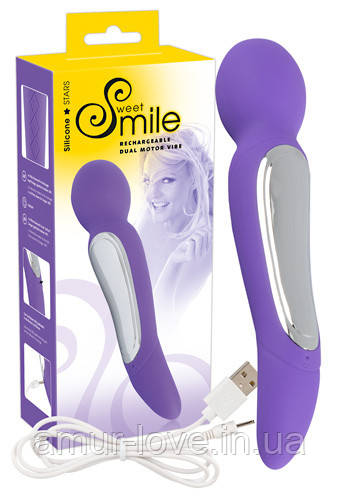 Двухсторонний стимулятор Rechargeable Dual Motor, фото 1