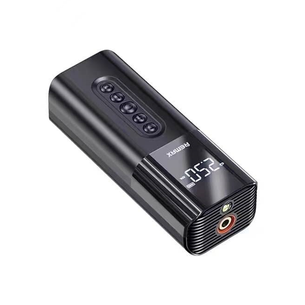 Автомобільний насос REMAX Wired Air Pump with Digital Display D12L black