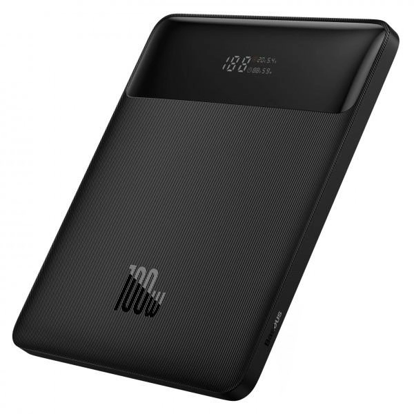 УМБ Baseus Baseus Blade Digital Display 100W 20000 mAh PD Black (PPDGL-01)