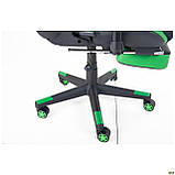 Крісло геймерське VR Racer Dexter Megatron Черный/Зелений, ТМ Амф, фото 4