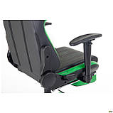 Крісло геймерське VR Racer Dexter Megatron Черный/Зелений, ТМ Амф, фото 7