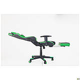 Крісло геймерське VR Racer Dexter Megatron Черный/Зелений, ТМ Амф, фото 5