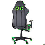 Крісло геймерське VR Racer Dexter Megatron Черный/Зелений, ТМ Амф, фото 2