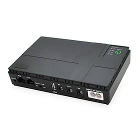 ДБЖ для роутера 5/9/12В POE LiFePO4 10400мАг 36Вт AC Prof DC1036P