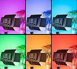 Панель світлодіодна RGB відеосвітло прямокутне 40Вт CRI 95+ AC Prof U600 RGB, фото 3