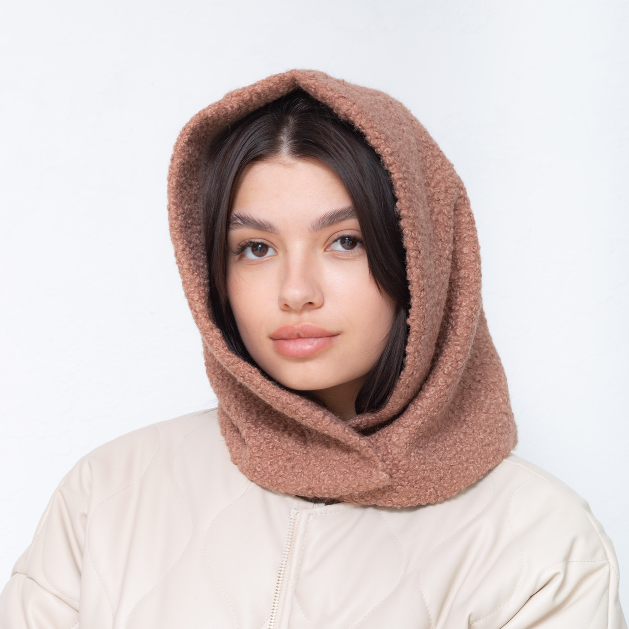 Капор La Visio  (букле) 396- темна пудра