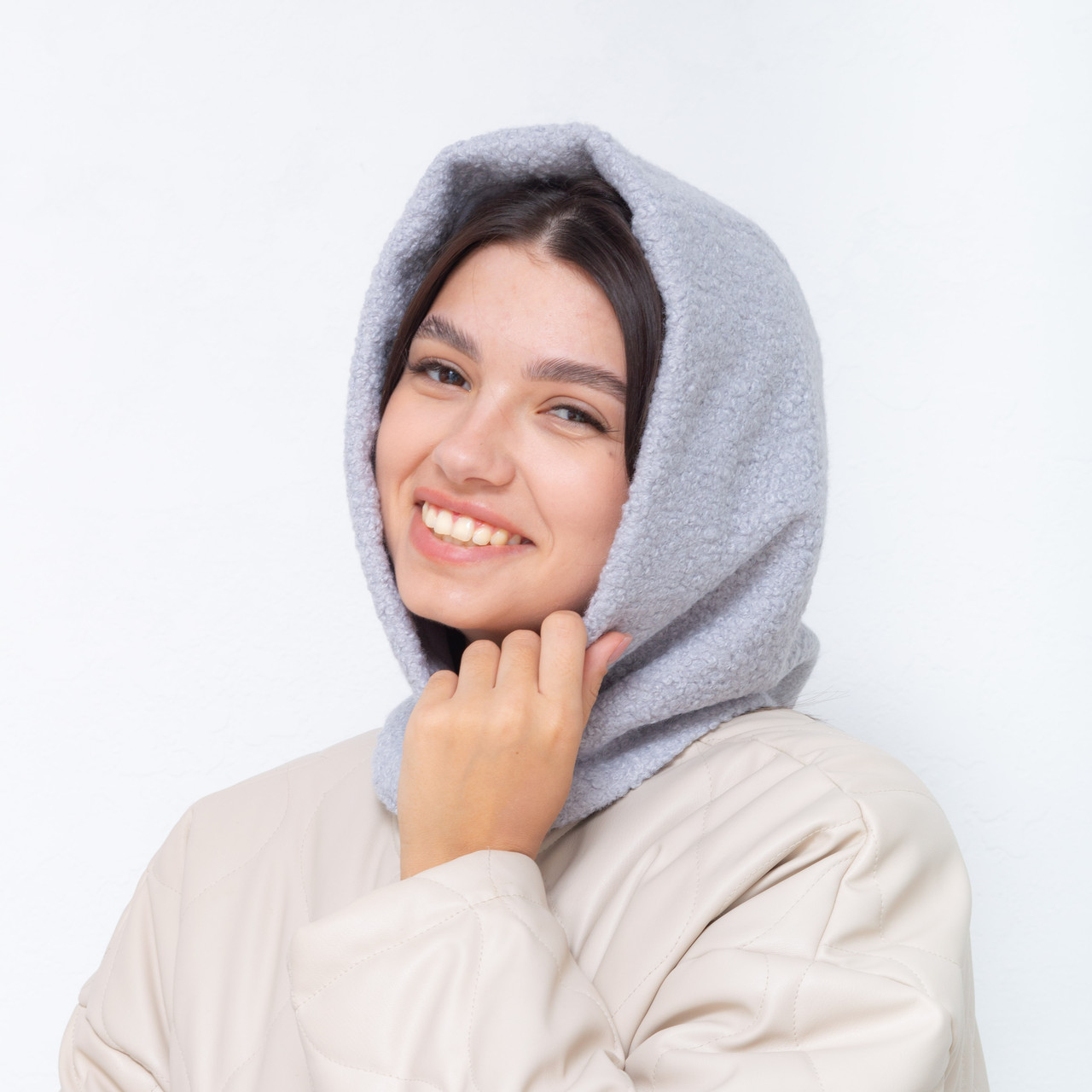 Капор La Visio  (букле) 396- сірий