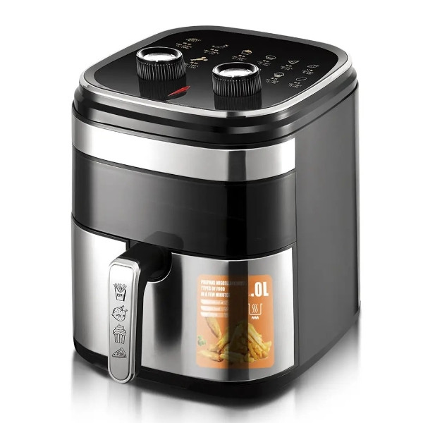 Повітряна фритюрниця 5л 1500Вт RAF R5354 Чорна, фото 1