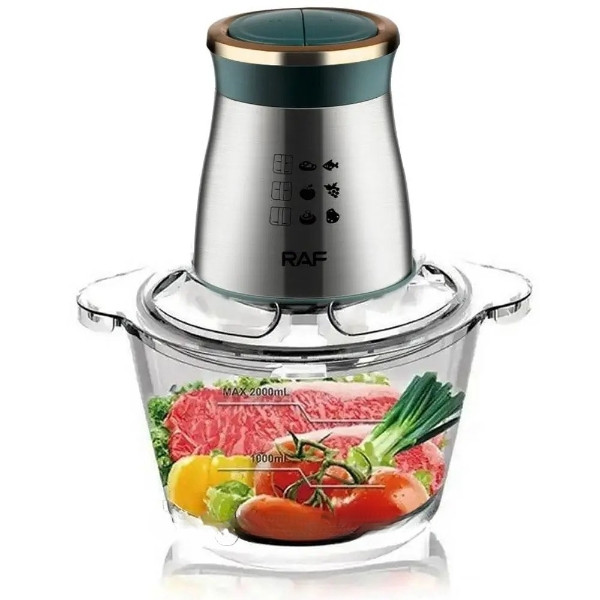 Подрібнювач 2л 800Вт RAF R7040, фото 1