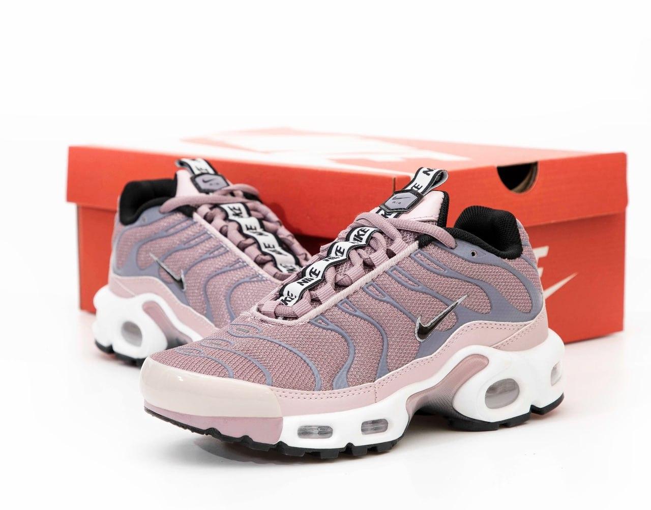 Жіночі кросівки Nike Air Max TN Plus Purple (Фіолетові) Взуття Найк Аир Макс Плюс якісний текстиль демісезон