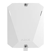 Гібридна централь системи безпеки Ajax Hub Hybrid (2G) Fibra білий