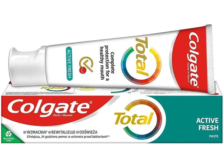 Зубна паста Colgate Total 12 Ектів Фреш, 75 мл