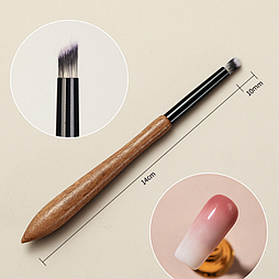 Пензлик для дизайну 10 мм