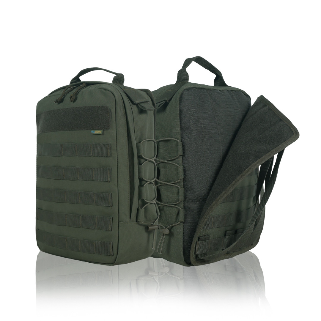Штурмовий рюкзак Militex швидкоз'ємний, Cordura 500D, хакі, система MOLLE, об’єм 25 л, фото 1